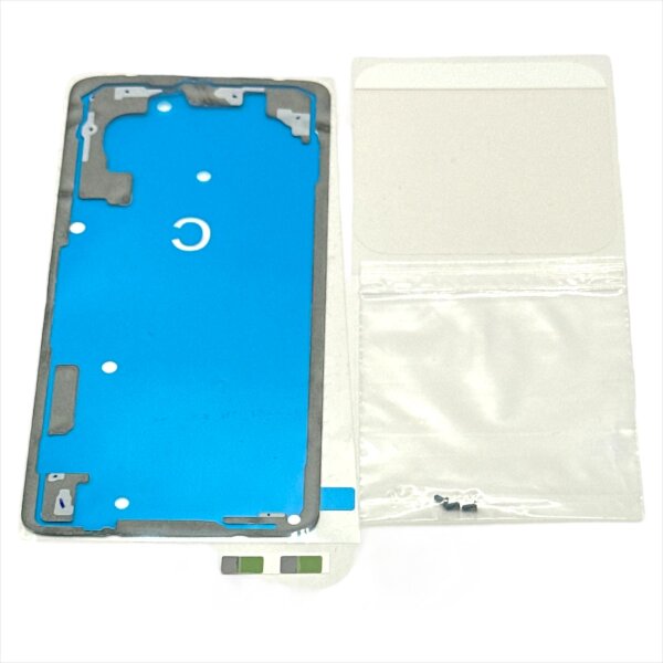Original Samsung Galaxy S10 Plus SM-G975F (Ceramic) Rework Akkudeckel Klebestreifen Sticker (Adhesive) Set - GH82-18802A