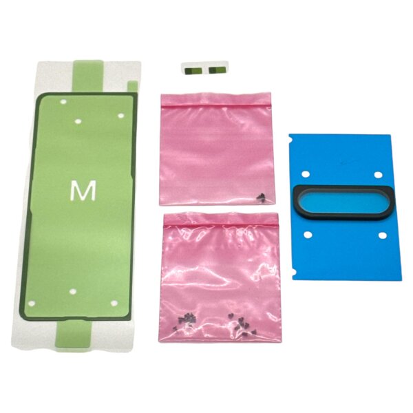 Original Samsung Galaxy Z Fold 3 5G SM-F926B Rework Akkudeckel Klebestreifen Sticker (Adhesive) Set - GH82-26477A - Sehr Gut