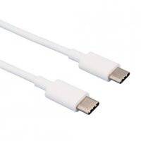 Original Google Pixel 2 3 4 4a 5 6 7 Pro 8 Pro USB-C zu USB-C Ladekabel - GA03880 - 1m - Weiß - Bulk