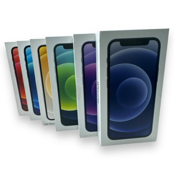 Original Apple iPhone 12 mini Leerverpackungen Handyverpackungen Box - Gebraucht - OVP