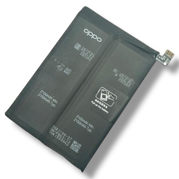 Original OPPO Akku BLP863 für Reno6 5G - 2.100 mAh - Bulk - Sehr Gut