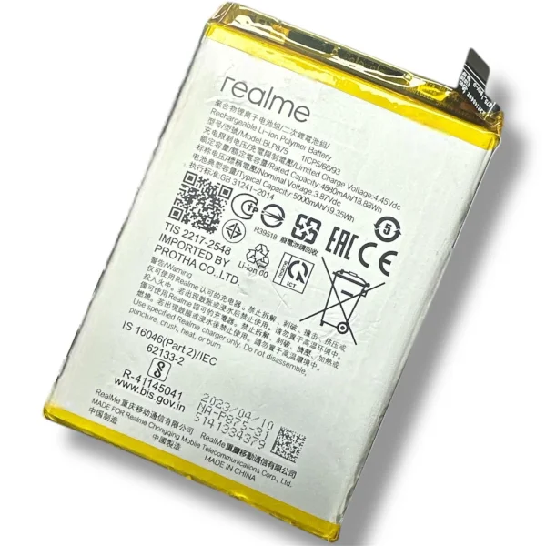 Original OPPO BLP875 Akku Batterie – 4.880 mAh – Für OPPO Realme Q3S – Bulk – Sehr Gut