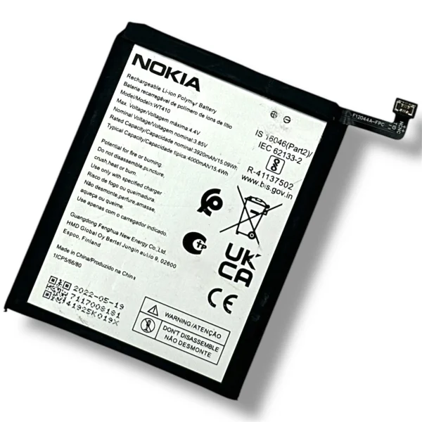 Original Nokia WT410 Akku Batterie Accu Battery - WT410 - Für Nokia C21 Plus - Bulk - Sehr Gut