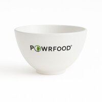 Kunststoffschale in Weiß mit mattem Finish –...