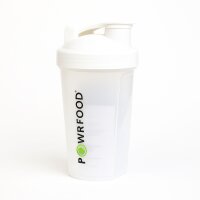 Protein-Shaker 600 ml – Transparenter Mixbecher mit Skala, Schraubdeckel & Sieb