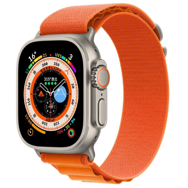 Titanium - Alpine Loop Band Orange